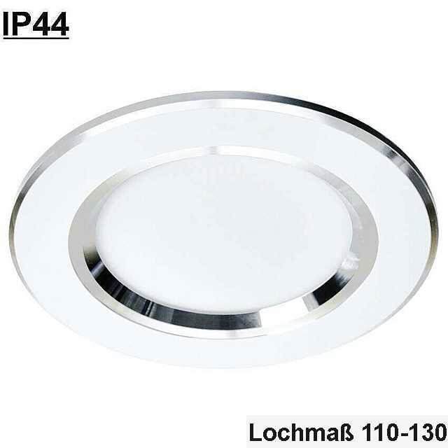 LED Einbaustrahler IP44 12W warmweiß