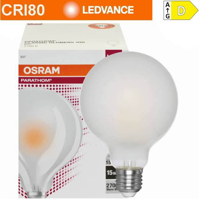 LED Globelampe E27 2700K Ø 95mm