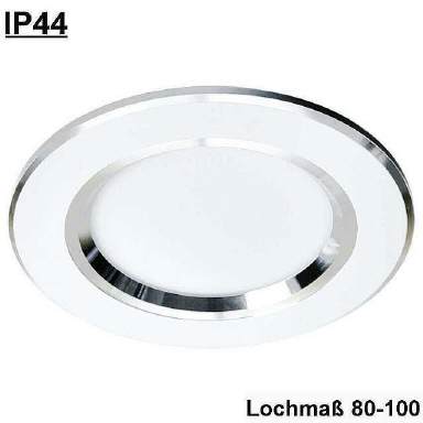 LED Einbaustrahler IP44 7W 4200K 525lm Ø-120mm