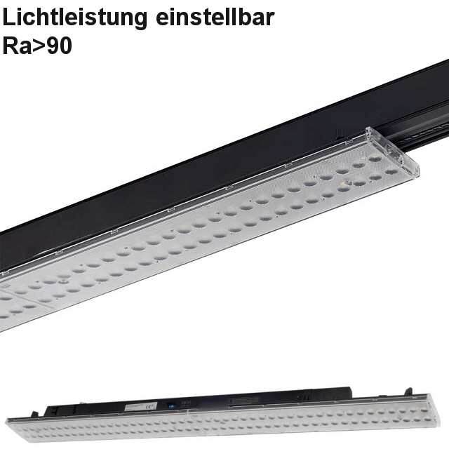 3-Phasen LED-Schienenleuchte schwarz 60cm