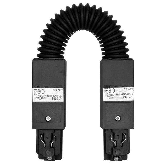 3-Phasen Stromschienen-Flex-Verbinder schwarz