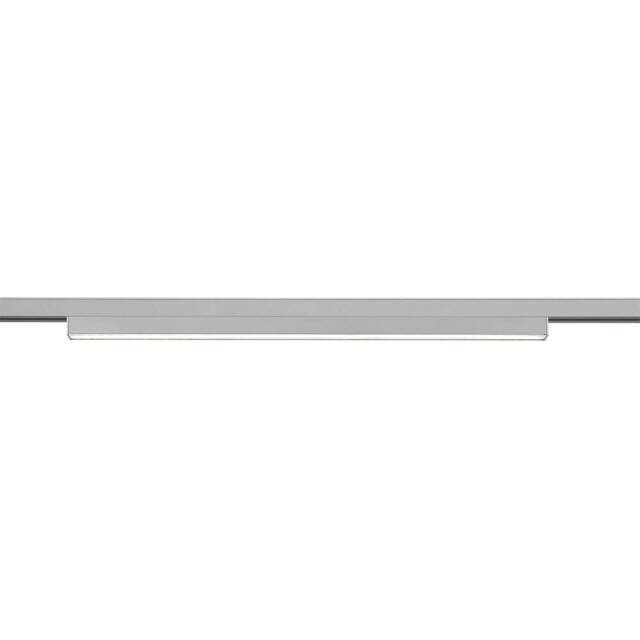 LED 2-Phasen Schienenleuchte silber 50cm