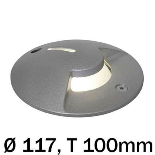 LED Bodeneinbauleuchte 230V,  IP67 warmweiß