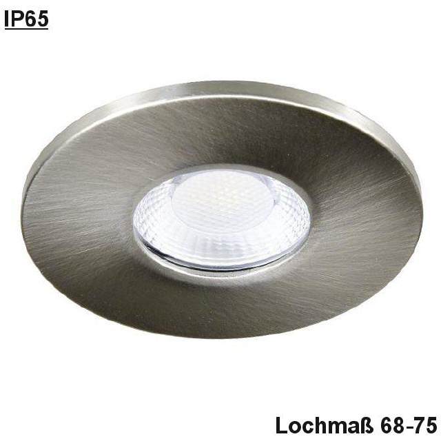 LED Einbaustrahler Eisen 6W 3000/4000/5700K IP65