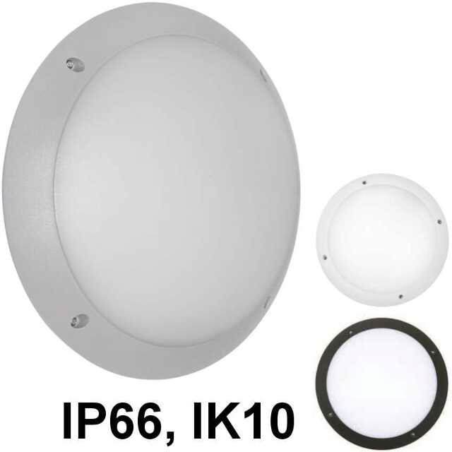 LED Wand- und Deckenleuchte IP66 IK10