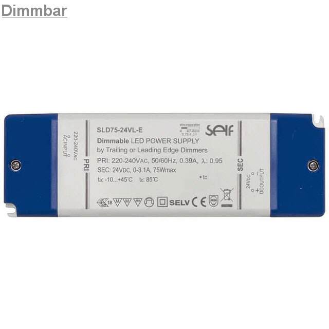 LED Netzteil 24V-75W DC Dimmbar
