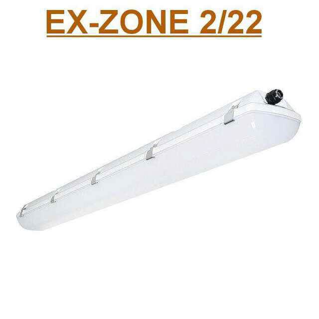 Ex-geschützte LED Leuchte IK10, Zone 2/22