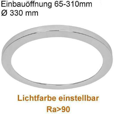 LED Einbaustrahler Loch 65-310mm 3000/4000/5000K
