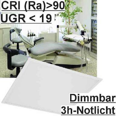 Led Panel Dimmbar 1-10V UGR<19 5700K CRI>90