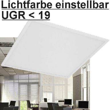 LED Rasterleuchte für Büro UGR<19 62x62cm