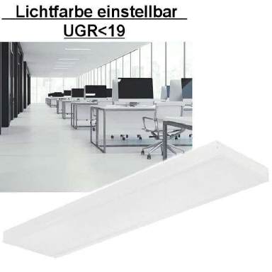 LED-Anbauleuchte 120x30 cm neutralweiß Ra>90