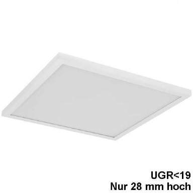 LED Panel Aufbau 120cm h-2,8cm neutralweiß UGR<19