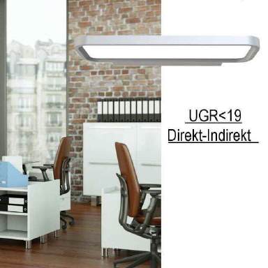 LED Wand-Deckenleuchte 13,5W weiss IP54