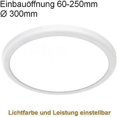 LED Einbaustrahler einstellbar 1670-2510lm