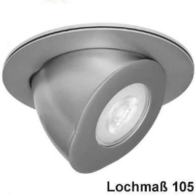 LED Downlight weiß 6W 3000K IP44