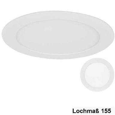 LED Einbaustrahler Chrom Loch 65-310mm