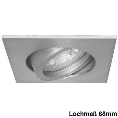 LED Einbaustrahler, Panel 18W 4200K Ø-225mm