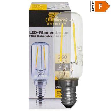 E14 LED-Röhrenlampe 3W 2700K 200lm Dimmbar