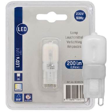 G9 LED-Leuchtmittel 230 Volt
