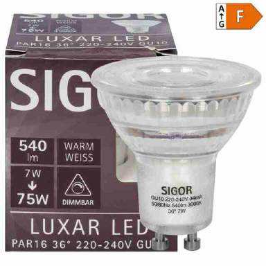 LED-Lampe GU10 5W, 2700K, 36°, DIMMBAR