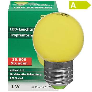 E27 LED Lampe 8W Dimmbar mit Lichtschalter
