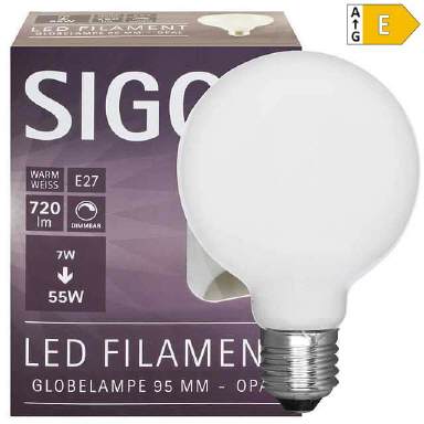E27 RGBW LED-Lampe 9W, 806lm