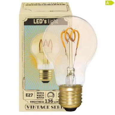 LED Retrofit Lampe E27, 2,5W  warmweiss klar