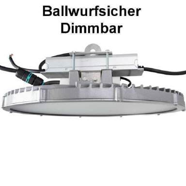 LED Hallenstrahler Ballwurfsicher 135+35W dimmbar