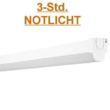LED Lichtleiste mit Notlicht Akku 120cm 30W