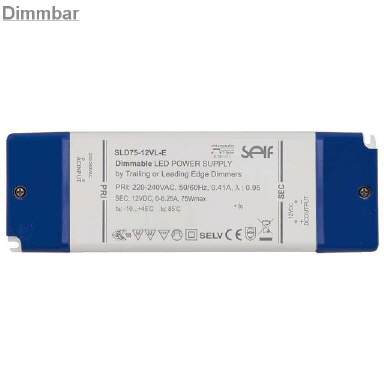 LED Netzteil 12V-75W DC Dimmbar