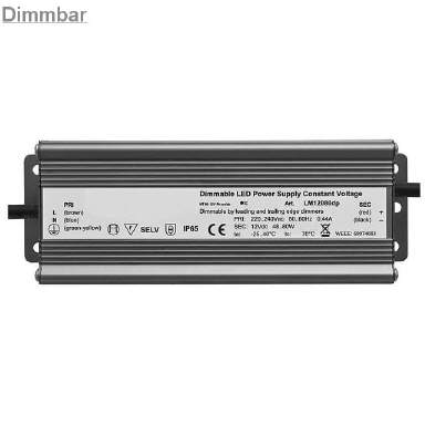 LED Netzteil 12V-80W DC Dimmbar, IP65