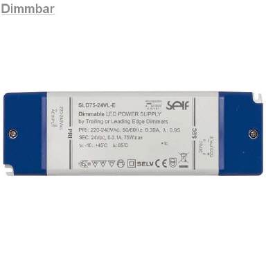 LED Netzteil 24V-75W DC Dimmbar