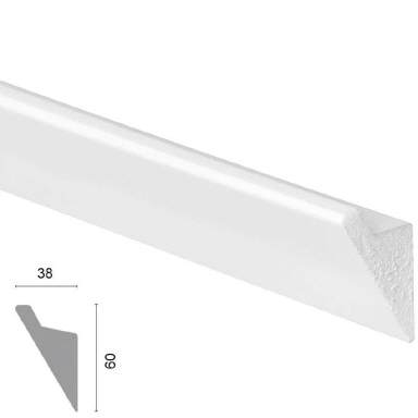 LED Profil für Indirekte Beleuchtung H60 9,6W/m