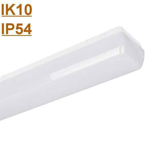 LED Wannenleuchte opal 30W IK10, IP54